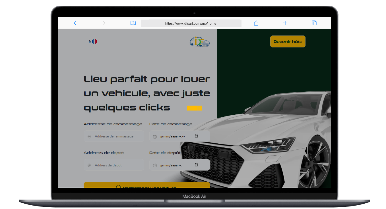 IDF — Vehicle Rental Platform