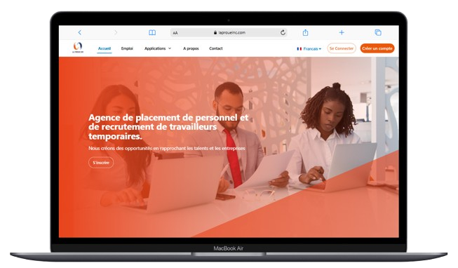 Job Platform for La Proue Inc.